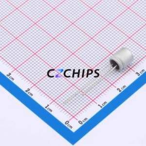Condensateur solide 217EC0008, composant traversant (THT), D6.3xL7mm 220uF 20% 25V 3.1A100KHz - Product Image 2