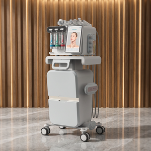 Appareil intelligent Android Hydromuscle à petites bulles, 8 poignées, analyse de la peau, nettoyage facial en profondeur, micro-courant - Product Image 1
