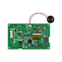 Módulo de Pantalla DACAI de 4.3 Pulgadas con Puerto Serial OLED Serie M con Pantalla Táctil Capacitiva