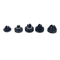 Bouchons de reniflard respirants Ip68 étanches et ventilés en plastique de protection Ecu Snap In Air Vent Valve Plug