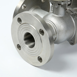 Válvula de Bola Eléctrica Yoshitaka con Brida, Acero Inoxidable 304, Alta Presión, Cierre de Vapor, Uso Industrial - Product Image 2