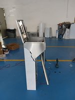 Integración de control de acceso versátil Zento, sistema contra incendios fácil de instalar, conexión de puerta de trípode Vertical, torniquete de barrera