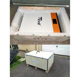 Stock UE 51.2V 300AH 15kwh Stockage d'énergie domestique Égalisation active intégrée + <span class=keywords><strong>Extincteur</strong></span> avec RS232+Ligne réseau BMS 200A - Product Image 3