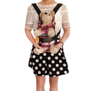 Sac à dos Portable en Nylon pour animaux de compagnie avec fermeture à glissière en tissu maillé respirant Caractéristiques durables pour chats chiens voyage fournitures pour animaux de compagnie - Product Image 5