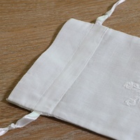 Sac de rangement pliable sous vide en coton et lin de petite taille moderne, housse anti-poussière, accessoire de salon, cadeau de qualité