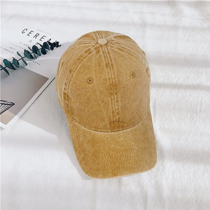 3-Pack <b>Vintage</b> Washed Cotton Baseball Caps Adjustable Low Profile Unisex Classic Twill Fabric Dad <b>Hats</b> with Curved Brim for Men - Product Image 2