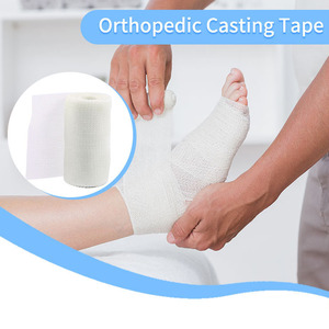 Bande de plâtre orthopédique imperméable en fibre de verre POP <span class=keywords><strong>pour</strong></span> fracture osseuse du <span class=keywords><strong>bras</strong></span> et de la jambe - Product Image 2
