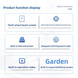 Fertilizante orgánico y químico Instrumento de detección de nutrientes Urea Nitrógeno Fósforo Potasio Análisis Equipo probador de suelo - Product Image 4