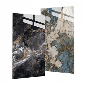 Azulejos de Pared Modernos de <span class=keywords><strong>Porcelana</strong></span> Esmaltada, Formato Grande, Aspecto de Mármol y Granito, Efecto Piedra, Estilo Europeo Clásico para Baño - Product Image 2