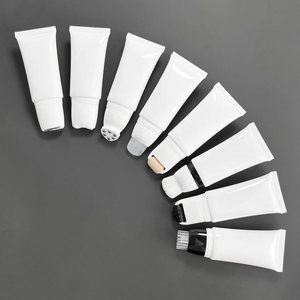 Custom Logo 30ml 50ml Empty Soft Concealer Roller Packaging Tube With Sponge <b>Applicator</b> Silicone Cosmetic Sponge Foam Tube - Product Image 1