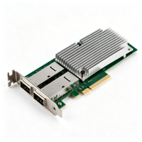 Carte réseau PCIe personnalisable OEM, fabricant d'adaptateurs Ethernet double port 10G SFP+, vente en gros pour PC industriels et serveurs