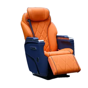 मोटरहोम के लिए वीआईपी आरवी वैन एसयूवी इलेक्ट्रिक एडजस्टेबल वेंटिलेशन संशोधित लक्जरी रिक्लाइनर कार सीट