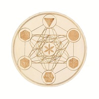 HYNAWIN Plaques de table et sous-verres gravés en bois de luxe, isolants, à motif géométrique et grilles de cristal, écologiques, pour l'exportation