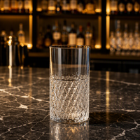 La série de verres et de verres à vin au style floral minimaliste moderne peut être lavée au lave-vaisselle et est réutilisable.