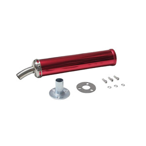 Silenciador de Escape de Dos <span class=keywords><strong>Tiempos</strong></span> de 60*280mm para Honda NSR250 <span class=keywords><strong>Yamaha</strong></span> TZR125, Compatible con NSR <span class=keywords><strong>250</strong></span> TZR 125 TZM150 TSR - Product Image 6