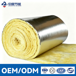Rollo de Aislamiento de Fibra de Vidrio de 100 mm de Espesor con Revestimiento de Lámina de Aluminio, Manta Aislante No Combustible Clase A1 - Product Image 1