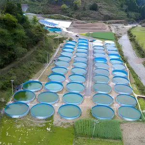 Fabrikant Leveren Goedkope Prijs 10000Liter Watertank Vissen Vijver Plastic Vijver Voor Viskweektank Vis Garnalen Teelt Tank