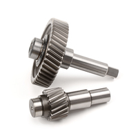 Pièces de groupe d'engrenages réducteurs pour machine à crème glacée CNC avec processus de fraisage en aluminium, acier et matériaux inoxydables