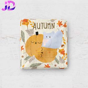 100% coton <span class=keywords><strong>Double</strong></span> couche <span class=keywords><strong>gaze</strong></span> mousseline tissu personnalisé impression numérique motif <span class=keywords><strong>coeur</strong></span> pour bébé Swaddle vêtement tissé pour les filles - Product Image 5