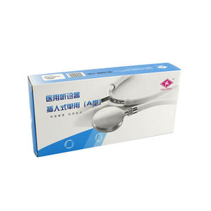 Estetoscopio Yankee Med Plateado de Doble Uso, Manual, para Estudiantes de Medicina, Médicos, Cardiólogos, Pediatras y Uso Doméstico - Product Image 2