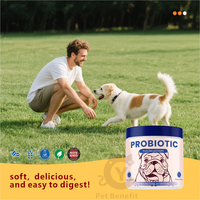 Probióticos para la Salud Intestinal de Perros, Masticables Suaves de Colostrum, Salud Intestinal Canina Premium, Alivia la Diarrea y el Estreñimiento, Suplementos de Acción Rápida