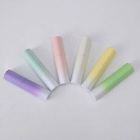 Bouteilles de parfum en verre vides Mingsheng personnalisées avec logo, 8 ml, dégradé de couleurs, pour voyage, dorées, vente en gros, flacon vaporisateur triangulaire