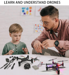 DWI Dowellin Mini RC Drone fai da te Drone Kit, un clic di decollo/atterraggio, altitudine tenere 360 ° ribalta Drone per bambini e principianti - Product Image 6