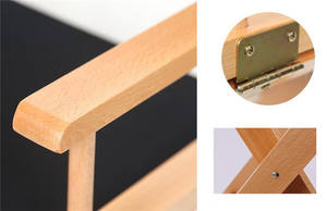 Легкий уличный портативный сетчатый стул для кемпинга с держателем для чашки - Product Image 3