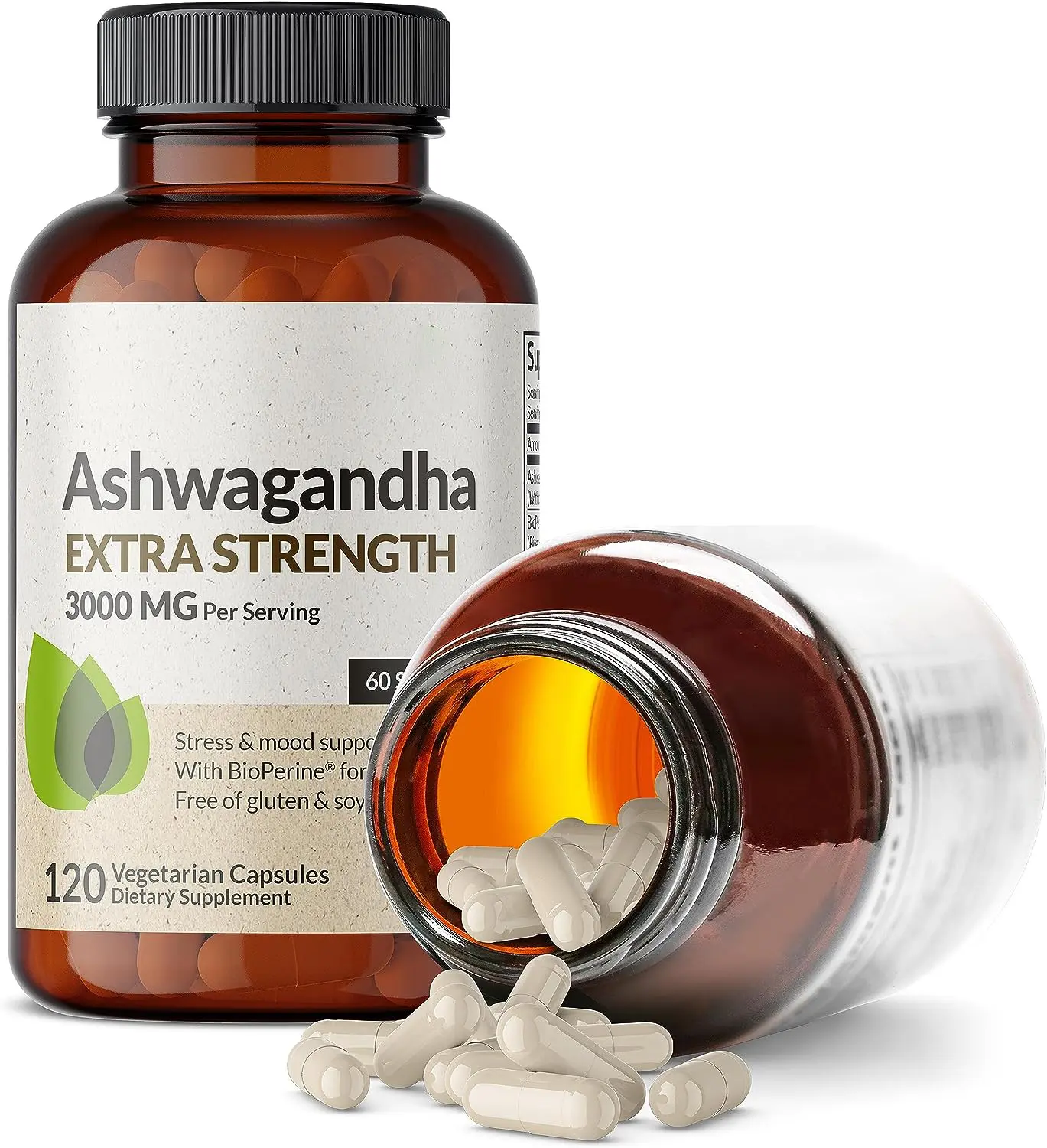 Factory OEM Organic Ashwaganda Extract/ashwaganda Capsules/ashwagandha Extract Powder 3000mg
