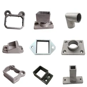 Aluminum Fence Post Customized Aluminum Fence Post Bracket Stair Handrail Accessories Railing And Fence Bracket