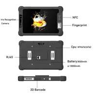 Tablette industrielle robuste de 8 pouces, IP68 étanche, Android 8.1, 4G LTE, Rockchip RK3288, écran tactile capacitif, qualité industrielle, OEM