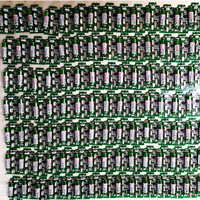 Télécommande universelle LED de remplacement, clonage 433,92 MHz, métal, pour garage/porte, apprentissage/code fixe, duplicateur 50-100m