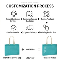 Tas Kemasan Kerajinan Non-Woven Tahan Lama Custom Grosir, Logo Sablon Sutra, Penutup Kancing, Untuk Hadiah, Merek YUCAI Model