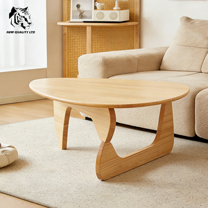 original factory well priced custom logo <b>small</b> moq eco-friendly new designed tea table living room furniture wood coffee table - Product Image 2