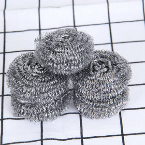 Set di 4 Palline per Pulizia in Acciaio Inox con Lana d'Acciaio Antiruggine, Modello Quattro Mille Centoventi, Origine Linyi - Product Image 4