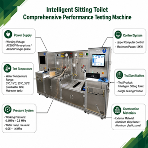 Système d'intégration de capteurs de pompe contrôlé par ordinateur Lituo PLC pour des résultats stables et répétables – Machine de <span class=keywords><strong>test</strong></span> intelligente pour toilettes - Product Image 3