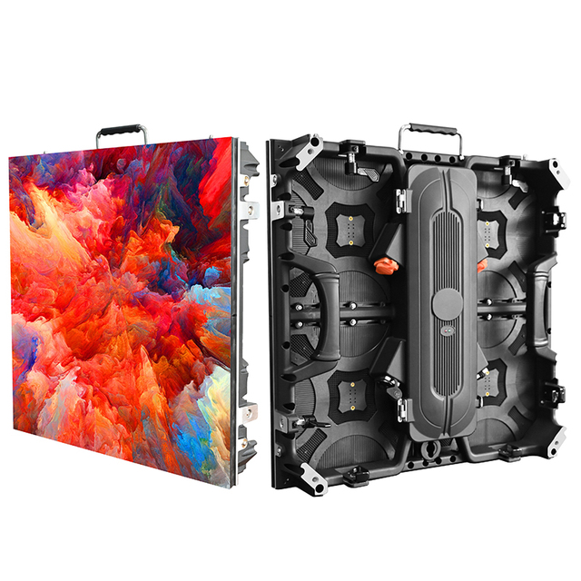 China Roll-up Led High Quality Advertising Led Screen P4.81mm Indoor Outdoor Curved Led Panel Display for Rental Screen