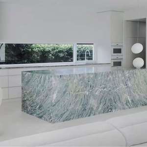 <span class=keywords><strong>PANDORA</strong></span> เกาะครัวหินอ่อนน้ำตกกลางเกาะหรูหราพร้อมที่เก็บของเคาน์เตอร์ครัวที่ทันสมัย - Product Image 6