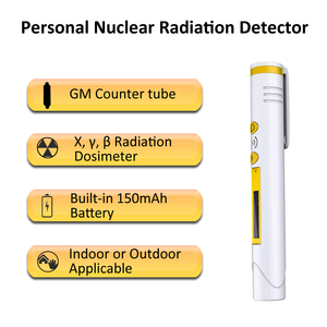 El cep mermer kişisel dozimetre Alarm sayacı taşınabilir nükleer X/Y Ray radyasyon dedektörü - Product Image 2