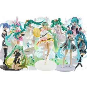 Hatsunes Miku mão menina decoração menina coração tendência jogo coleção decoração pvc anime ação figura