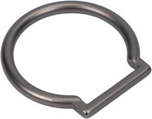 TACNEX Anneau en D métallique à diamètre intérieur pour lampe torche tactique à piles D/C, support de transport, accessoires de bricolage et de quincaillerie - Product Image 1