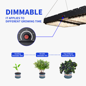 Đèn Led Trồng Cây 250W 500W 1000W Đèn Lông Zimmerpflanzen Cho Vườn Trong Nhà Đèn Led Trồng Cây Toàn Phổ - Product Image 2