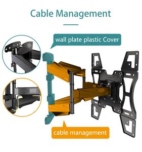 Zeno X7 32-70 pouces support mural TV à mouvement complet pour cintre de télévision rotation d'extension des bras articulés pour support de moniteur - Product Image 2