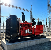 ZHONG HE HUA LI 300KW Gas-Generator mit offenem Rahmen und Wasserkühlung mit Fern-/Autostart für Industrie- und Gewerbe-Notstromversorgung
