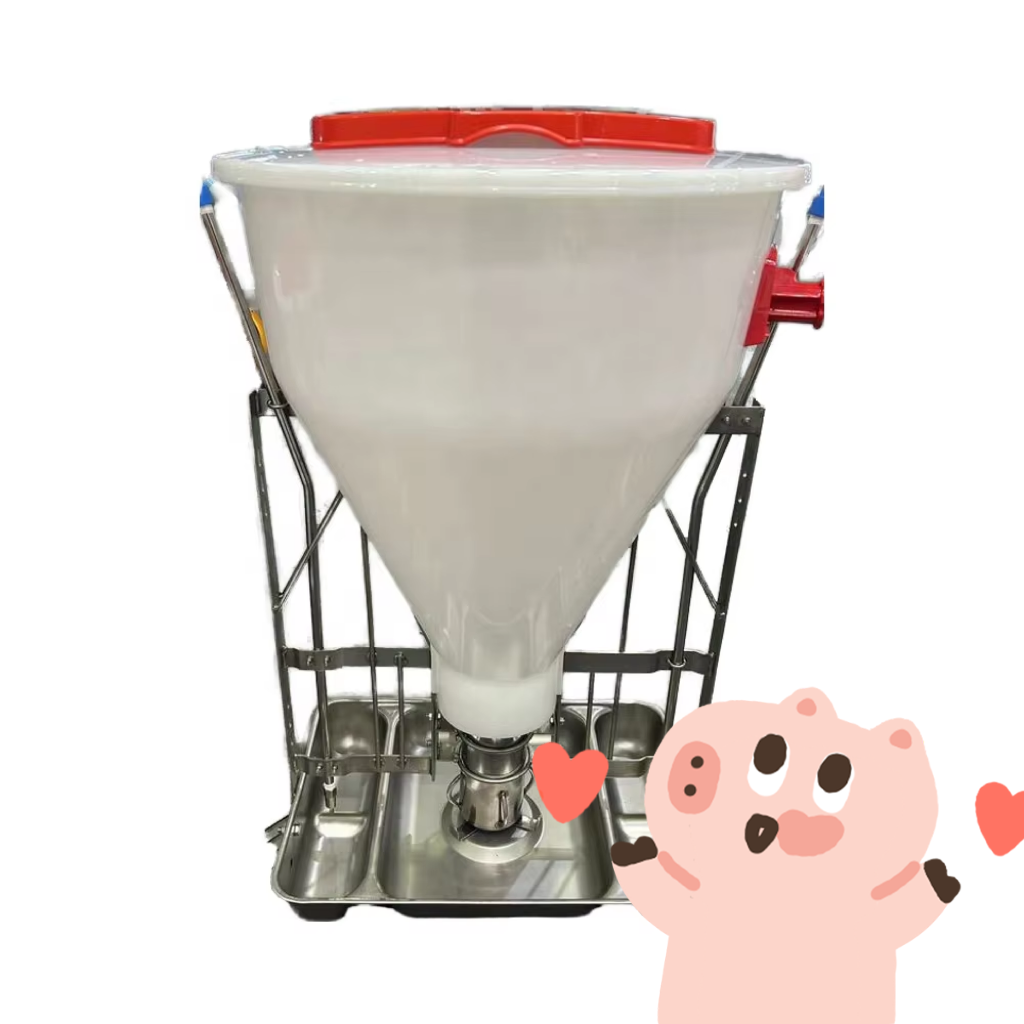 pig farming equipment feeders