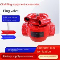 Vanne rotative interne haute pression à vis de réglage, type DN50 (2 pouces), 40 MPa, pour systèmes de manifolds de puits pétrolifères et forage direct