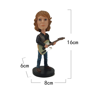 Tùy Chỉnh Dễ Thương Vui Vẻ <span class=keywords><strong>Bobblehead</strong></span> Hình Bobble Đầu Bức Tượng Tùy Chỉnh Anime Con Số Nhựa Thủ Công Trang Trí Nội Thất Bức Tượng Đồ Chơi - Product Image 2