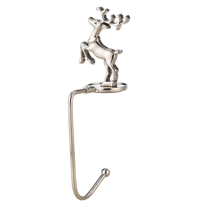 Brass Polished WISH Words Names <b>Stocking</b> <b>Holder</b> for <b>Christmas</b> Decor High Quality Aluminium Hanging <b>Stocking</b> <b>Holder</b> - Product Image 5