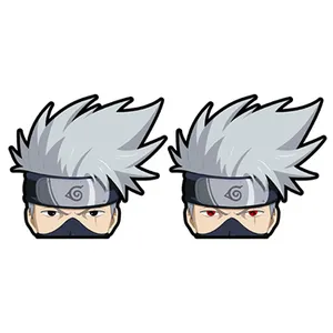 500 Styles d'autocollants imperméables pour l'extérieur, pour DBZ Demon Slayer Jujutsu Kaisen 3D mouvement lenticulaire Anime voiture autocollants