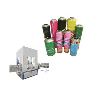 O aerossol pode a pulverização pode a máquina automática do detector do escapamento dos testes do verificador - Product Image 1